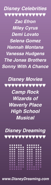 Disney Celebrity Blog